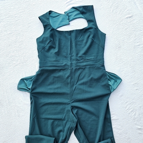 Cicy Bell Dressy Jumpsuits Sleeveless Square Neck with Cutout Zipper Back - Picture 15 of 16